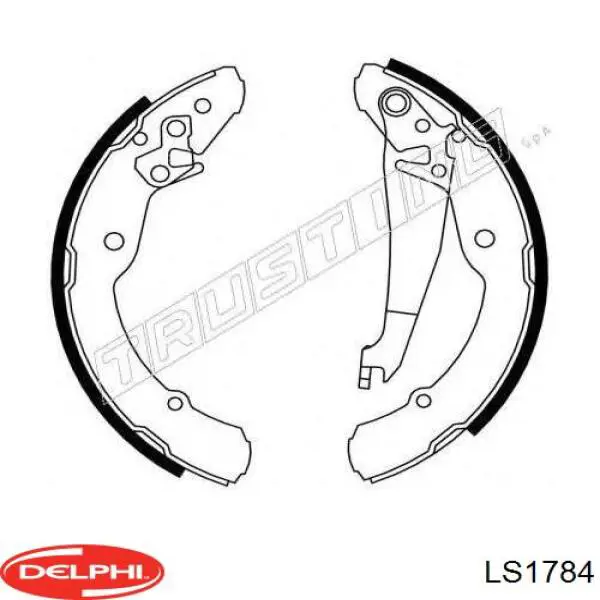 Zapatas de freno de tambor traseras Delphi LS1784 precio, desde 27,24 EUR