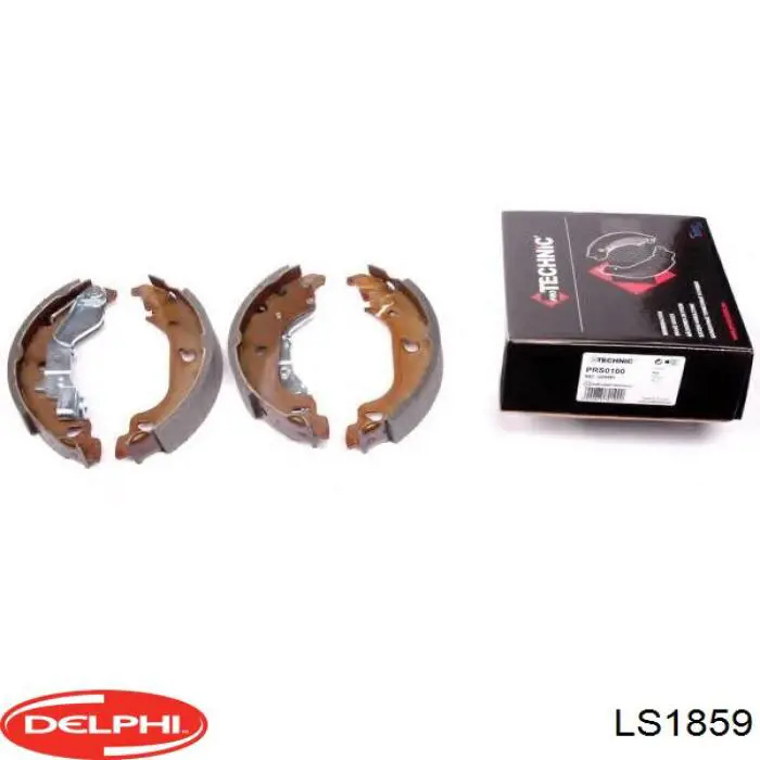Zapatas de freno de tambor traseras Delphi LS1859 precio, desde 26,54 EUR
