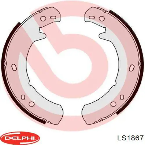 Zapatas de freno de tambor traseras Delphi LS1867 precio, desde 42,49 EUR