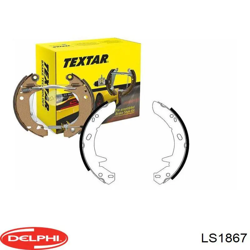 Comprar LS1867 Delphi Zapatas de freno