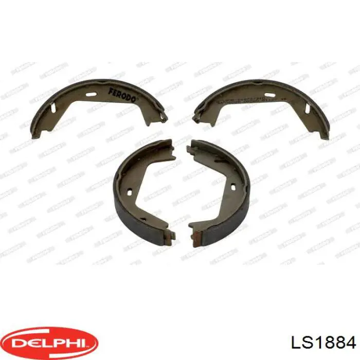 Zapatas de freno de mano Delphi LS1884 precio, desde 26,14 EUR
