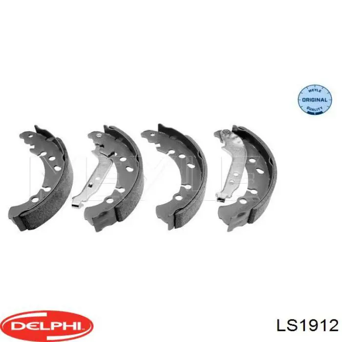 Zapatas de freno de tambor traseras Delphi LS1912 precio, desde 29,24 EUR