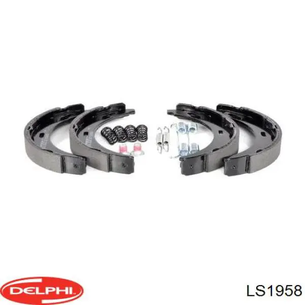 Juego de zapatas de frenos, freno de estacionamiento Mercedes E C124