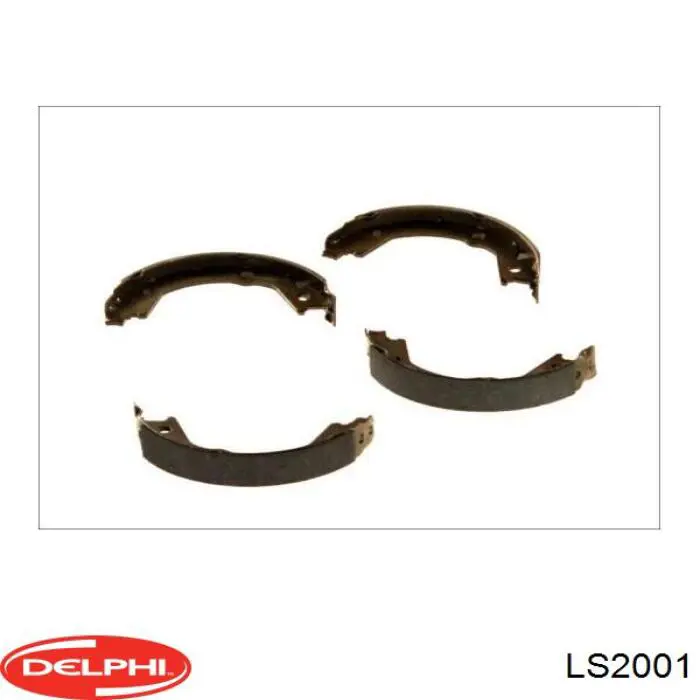 Zapatas de freno de mano Delphi LS2001 precio, desde 29,23 EUR