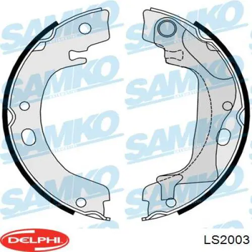 Comprar LS2003 Delphi Zapatas de freno