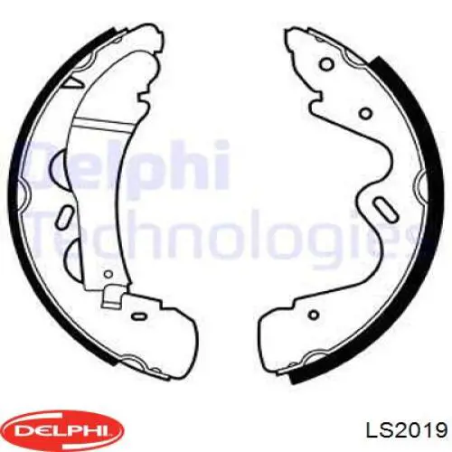 Comprar LS2019 Delphi Zapatas de freno