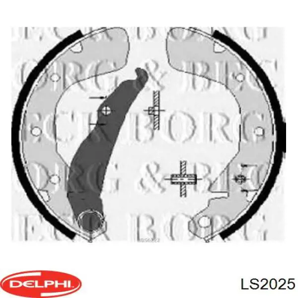 Zapatas de freno de mano Delphi LS2025 precio, desde 41,68 EUR