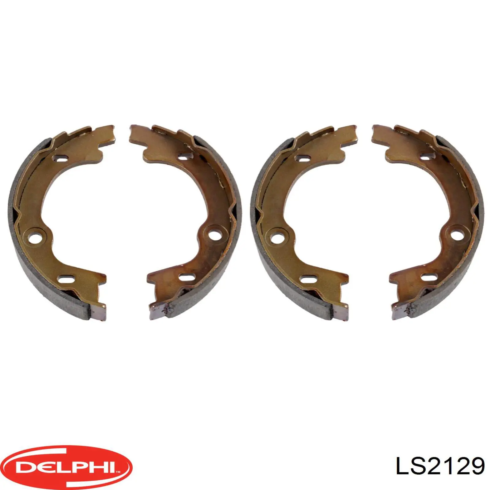Comprar LS2129 Delphi Juego de zapatas de frenos, freno de estacionamiento