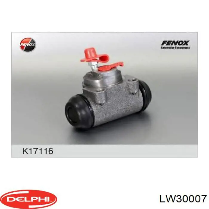 LW30007 Delphi cilindro de freno de rueda trasero
