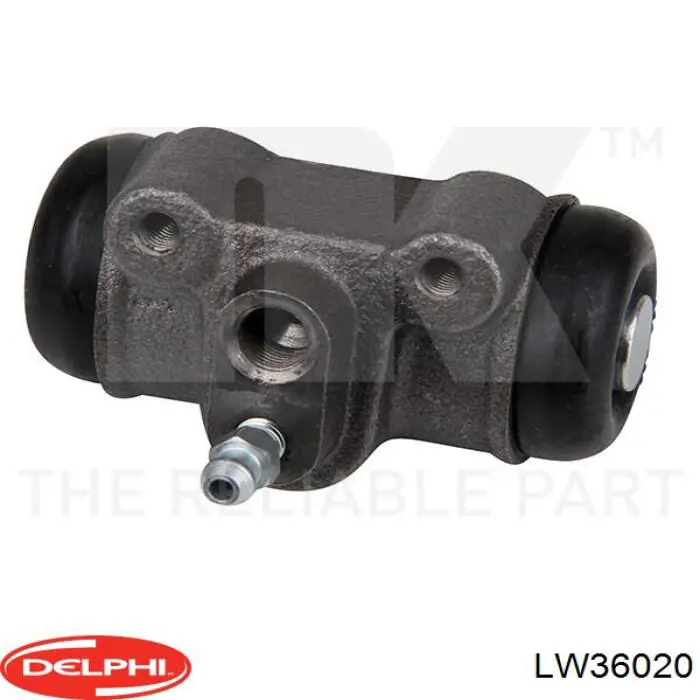 LW36020 Delphi cilindro de freno de rueda trasero