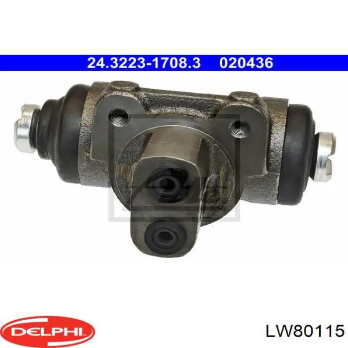 LW80115 Delphi cilindro de freno de rueda trasero