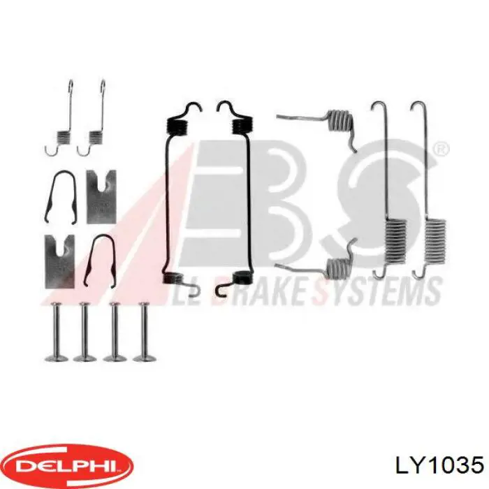 Kit de montaje de zapatas de freno traseras Ford Escort '81 EXPRESS furgoneta (AVA) (1981 - 1986) precio, desde 9,36 EUR
