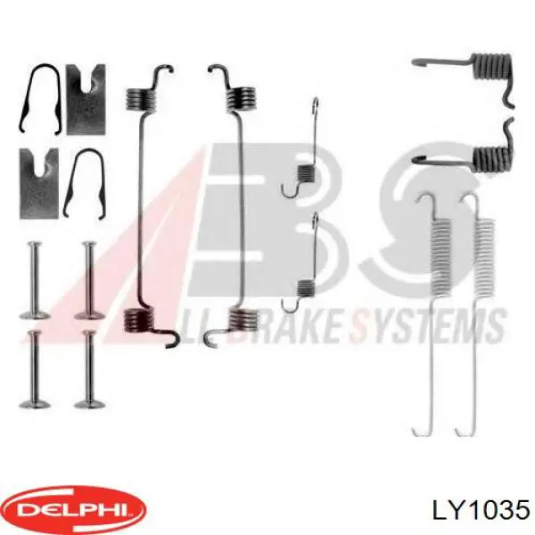 Comprar Kit de montaje de zapatas de freno traseras Ford Escort '81 EXPRESS AVA