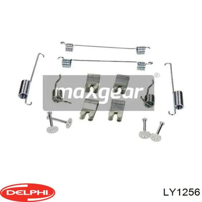 LY1256 Delphi kit de montaje, zapatas de freno traseras