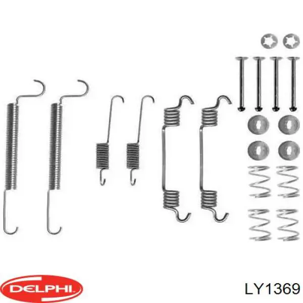 LY1369 Delphi juego de reparación, frenos traseros