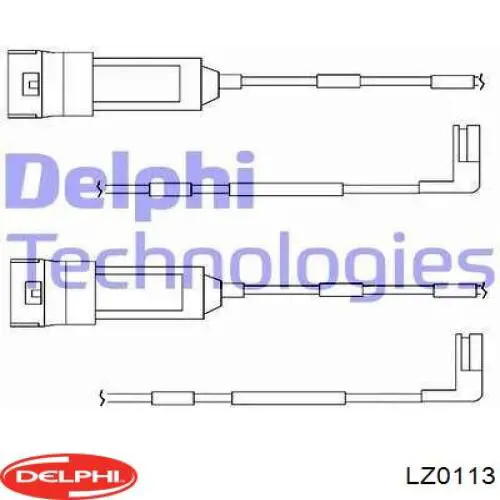 LZ0113 Delphi contacto de aviso, desgaste de los frenos