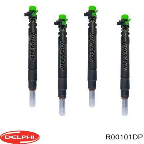 R00101DP Delphi Inyector de combustible