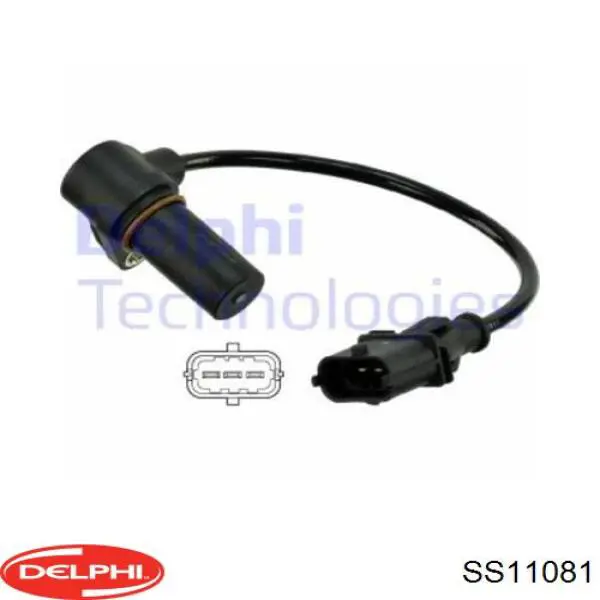 SS11081 Delphi sensor de posición del cigüeñal