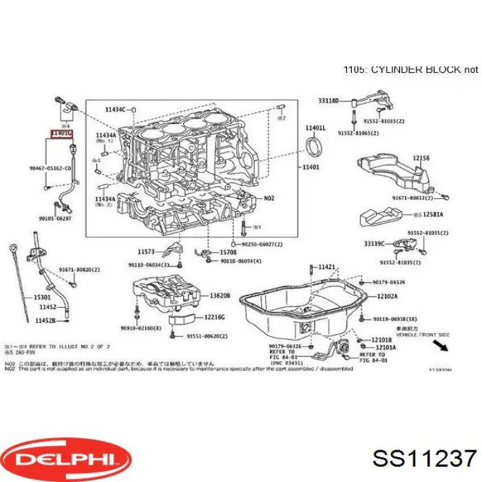 Generador de impulsos, cigüeñal  Delphi SS11237 precio, desde 30,79 EUR