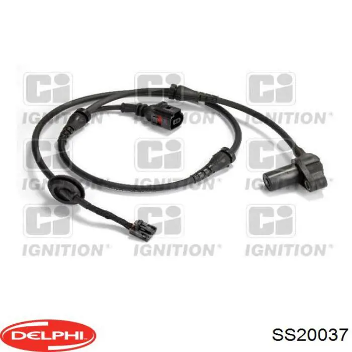 Comprar SS20037 Delphi Sensor revoluciones de la rueda, delantero