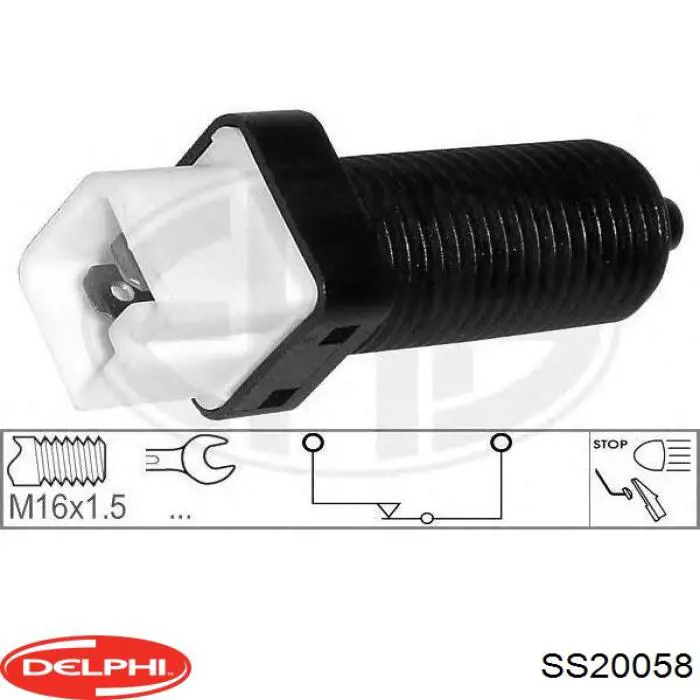 96105849 Peugeot/Citroen sensor abs delantero