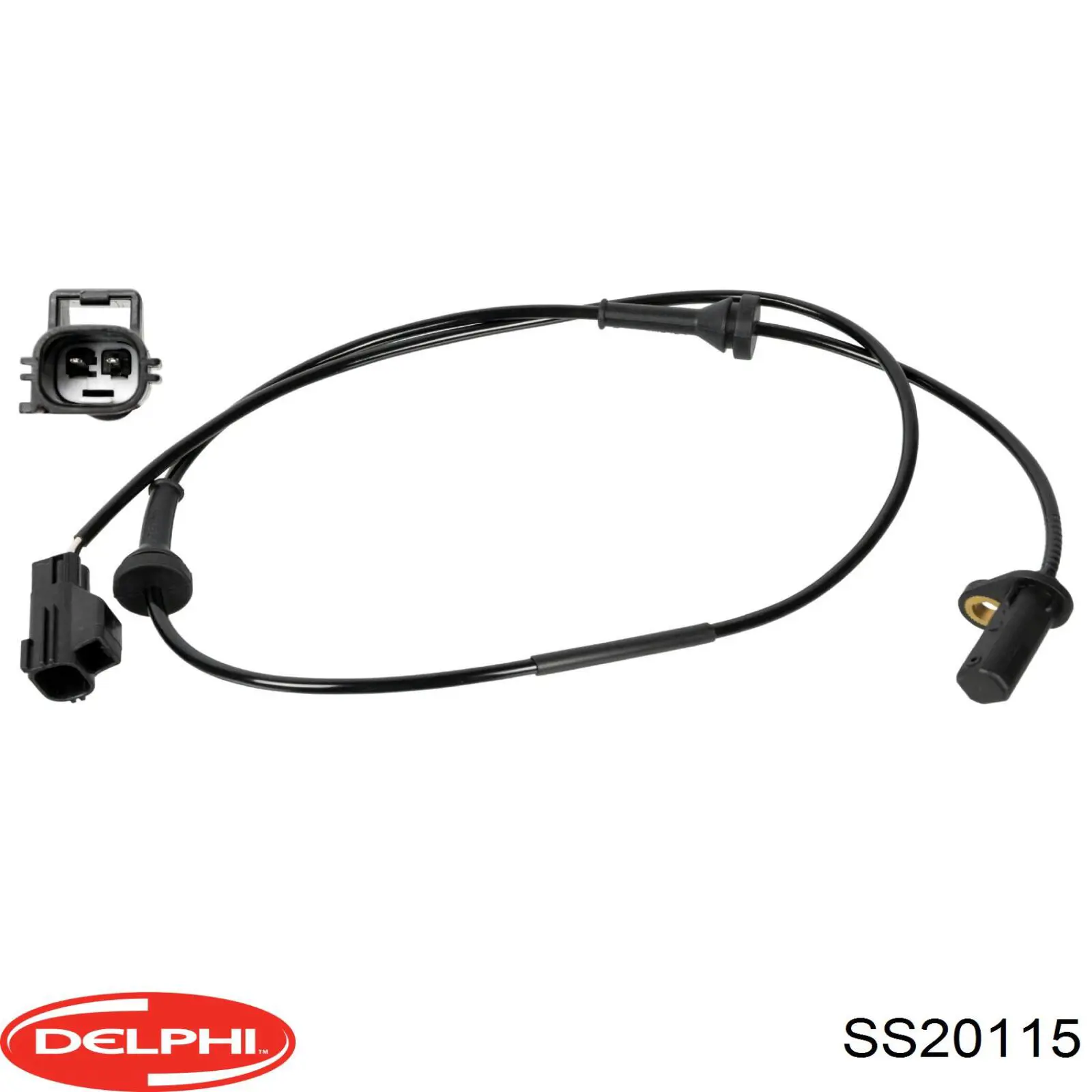 SS20115 Delphi sensor abs delantero izquierdo