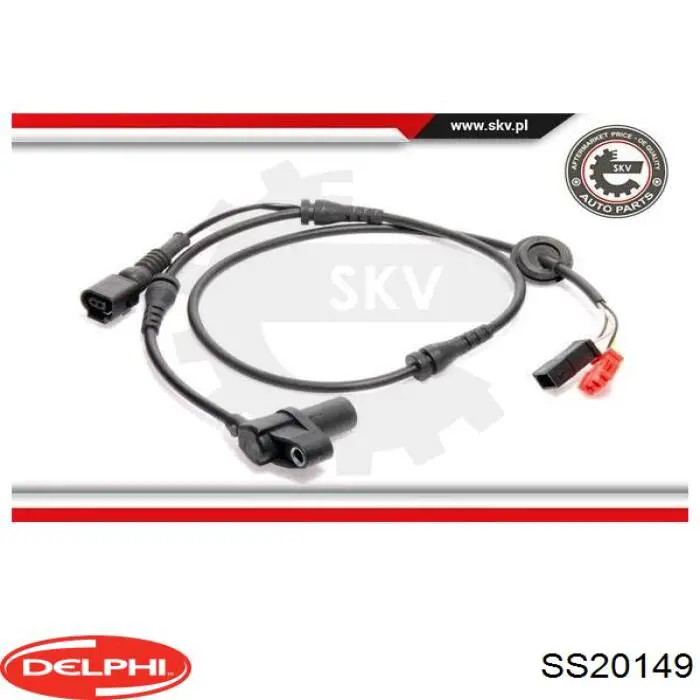 Comprar SS20149 Delphi Sensor revoluciones de la rueda, delantero