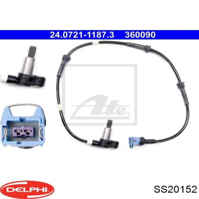 AS4076 Autlog sensor abs trasero