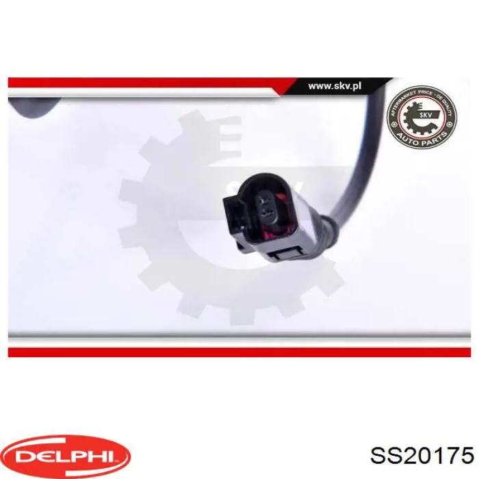 Sensor revoluciones de la rueda, trasero Delphi SS20175 precio, desde 24,71 EUR
