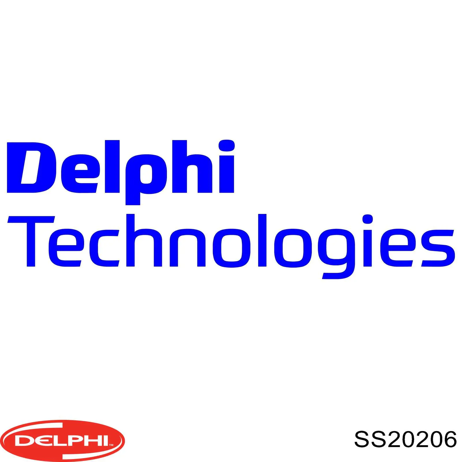 SS20206 Delphi sensor abs trasero derecho