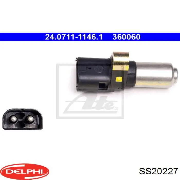 SS20227 Delphi sensor abs delantero