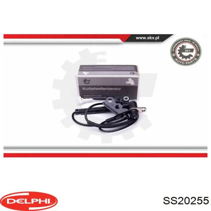 SS20255 Delphi sensor abs delantero derecho