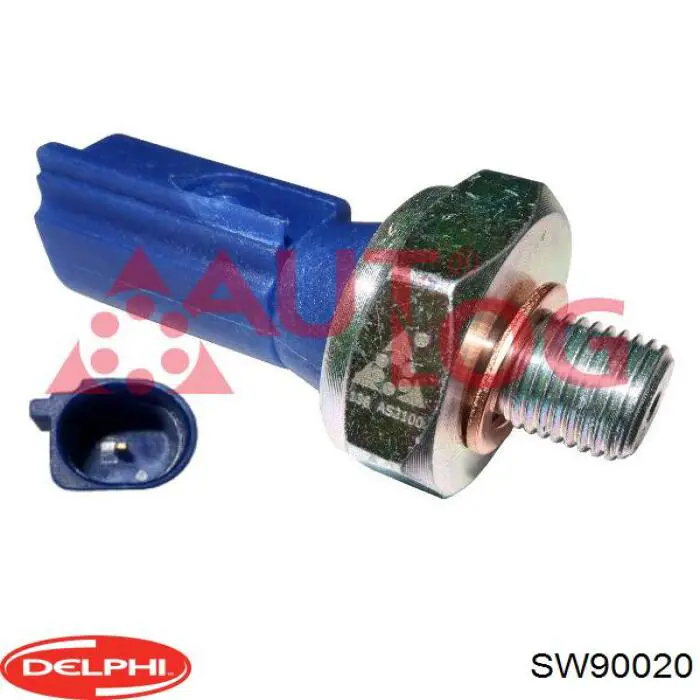 SW90020 Delphi sensor de presión de aceite