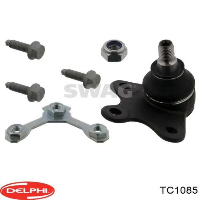 Rótula de suspensión inferior derecha Delphi TC1085 precio, desde 12,40 EUR