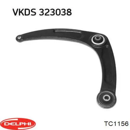 Brazo inferior izquierdo de la suspensión delantera Delphi TC1156 precio, desde 42,17 EUR
