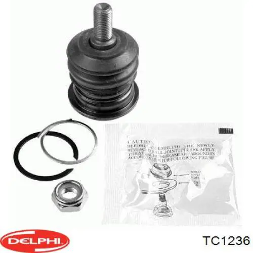 Rótula de suspensión superior Delphi TC1236 precio, desde 10,71 EUR