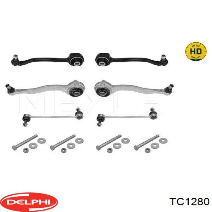 Comprar TC1280 Delphi Brazo superior derecho de la suspensión delantera