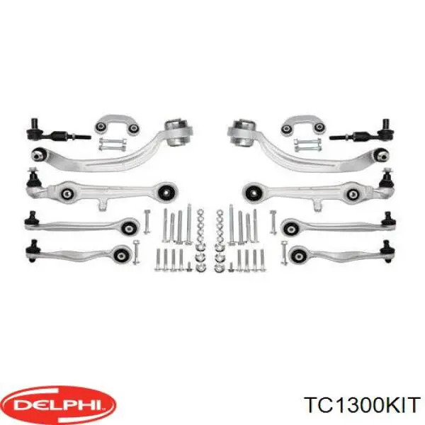 TC1300KIT Delphi kit de brazo de suspension delantera