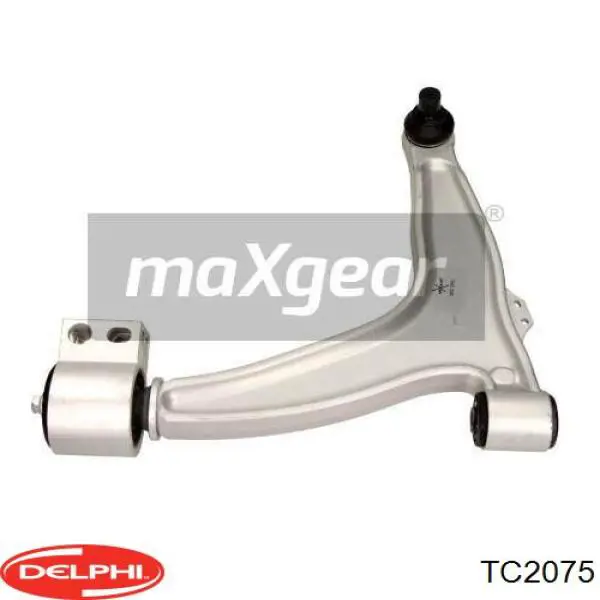 TC2075 Delphi Brazo inferior izquierdo de la suspensión delantera