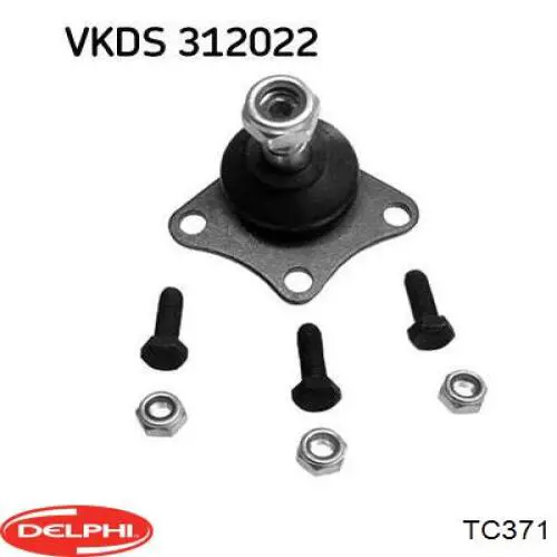 Comprar TC371 Delphi Rótula inferior de suspensión