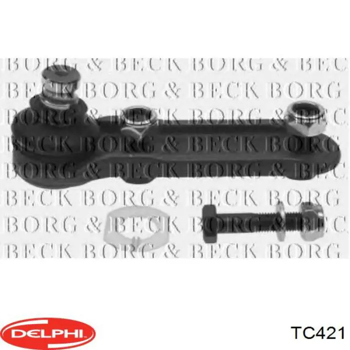 Rótula inferior de suspensión Delphi TC421 precio, desde 13,13 EUR