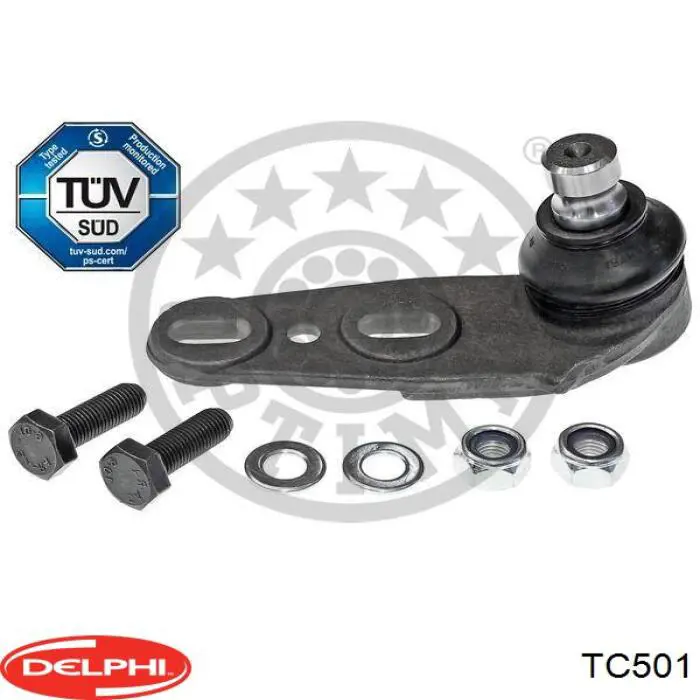 Rótula de suspensión inferior derecha Delphi TC501 precio, desde 15,91 EUR