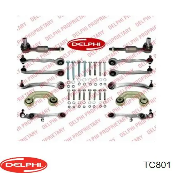 Brazo superior izquierdo de la suspensión delantera TC801 Delphi