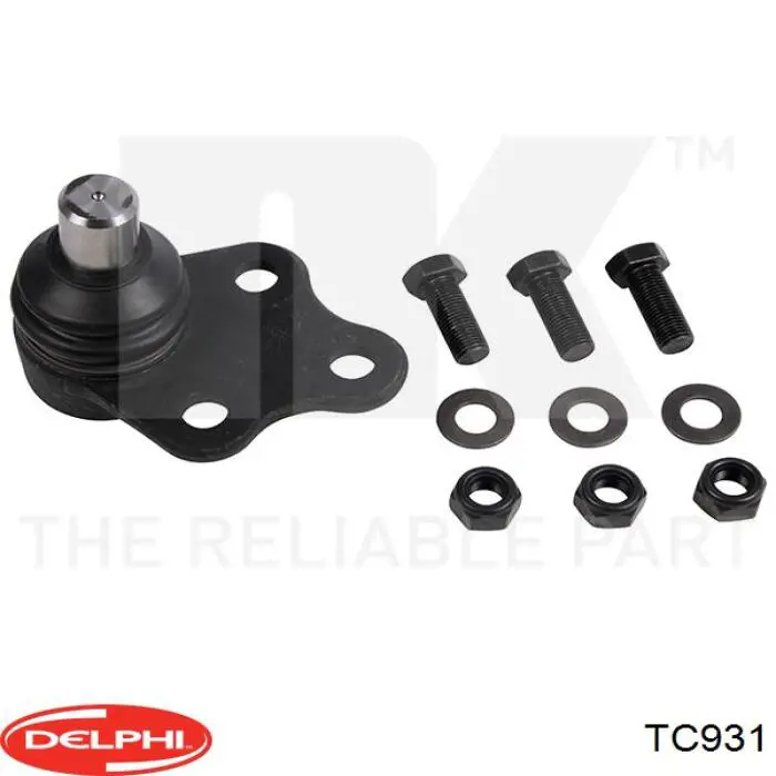 Rótula inferior de suspensión Delphi TC931 precio, desde 15,65 EUR