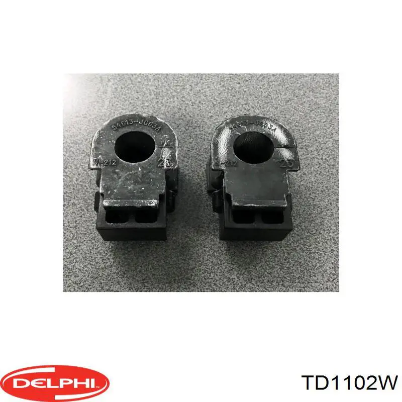Comprar TD1102W Delphi Buje de barra estabilizadora delantera, juego