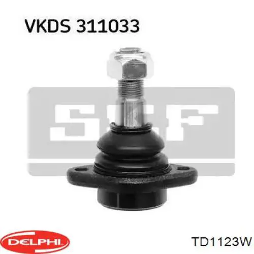 TD1123W Delphi suspensión, brazo oscilante trasero inferior