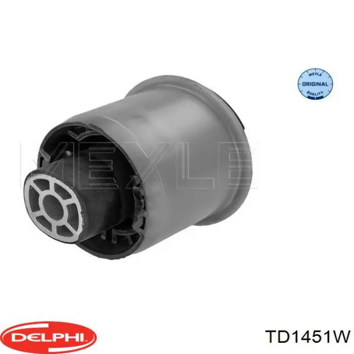 TD1451W Delphi suspensión, cuerpo del eje trasero