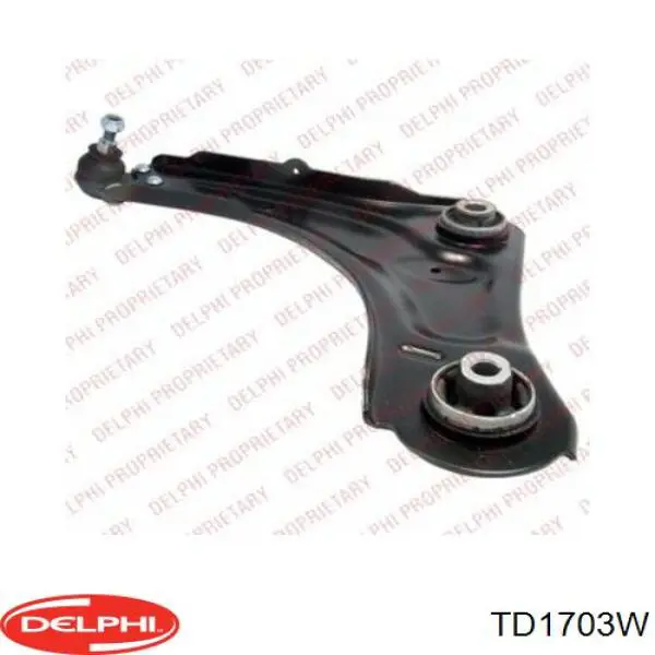 TD1703W Delphi silentblock de suspensión delantero inferior