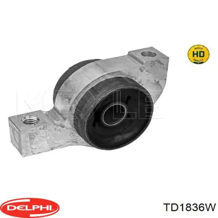 TD1836W Delphi silentblock de suspensión delantero inferior