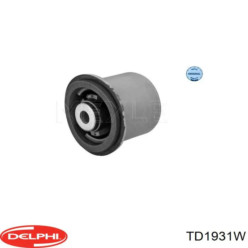 TD1931W Delphi suspensión, cuerpo del eje trasero